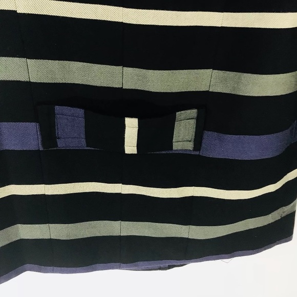 BCBGeneration Striped Button Blazer Jacket M - Picture 8 of 8